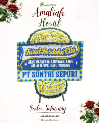 Papan Bunga Duka di Pagaden Barat