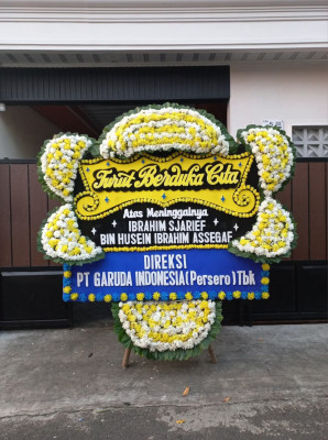 Papan Bunga Duka di Pagaden Barat