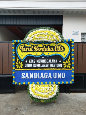 Papan Bunga Duka di Pagaden Barat