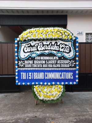 Papan Bunga Duka di Pagaden Barat
